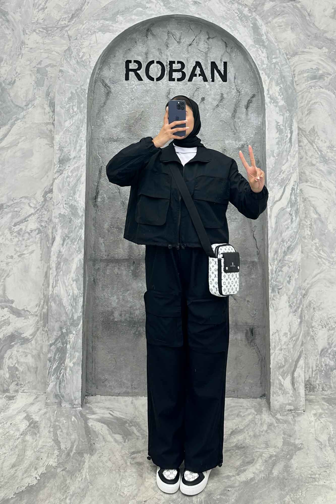 ست سویشرت و شلوار تی سی کارگو