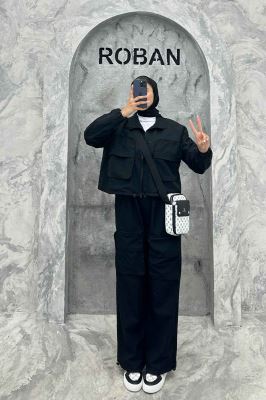 ست سویشرت و شلوار تی سی کارگو