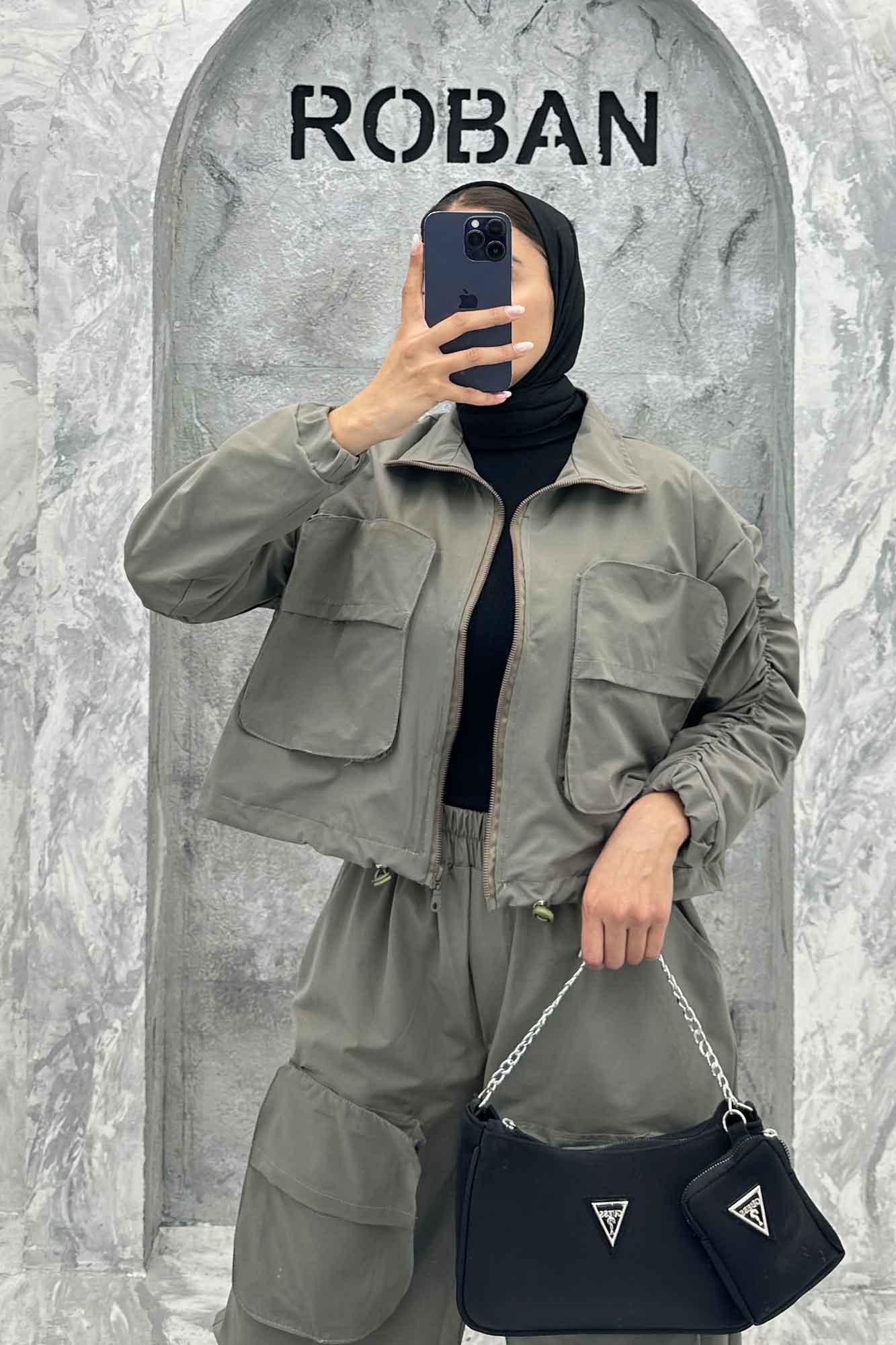 ست سویشرت و شلوار تی سی کارگو