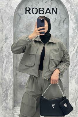 ست سویشرت و شلوار تی سی کارگو