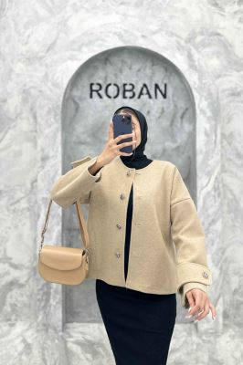 کت یقه گرد فوتر VIVIANNE