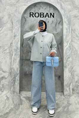 کت یقه گرد فوتر VIVIANNE