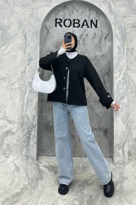 کت یقه گرد فوتر VIVIANNE