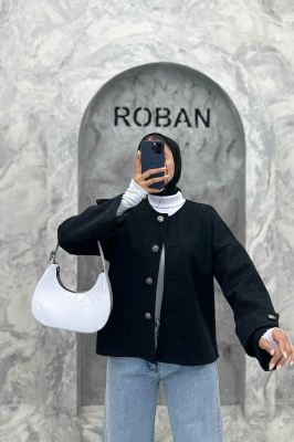 کت یقه گرد فوتر VIVIANNE