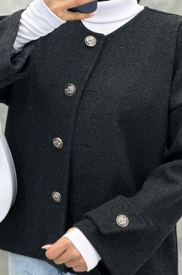 کت یقه گرد فوتر VIVIANNE