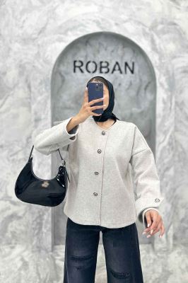 کت یقه گرد فوتر VIVIANNE