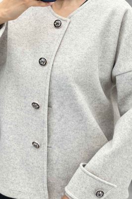 کت یقه گرد فوتر VIVIANNE