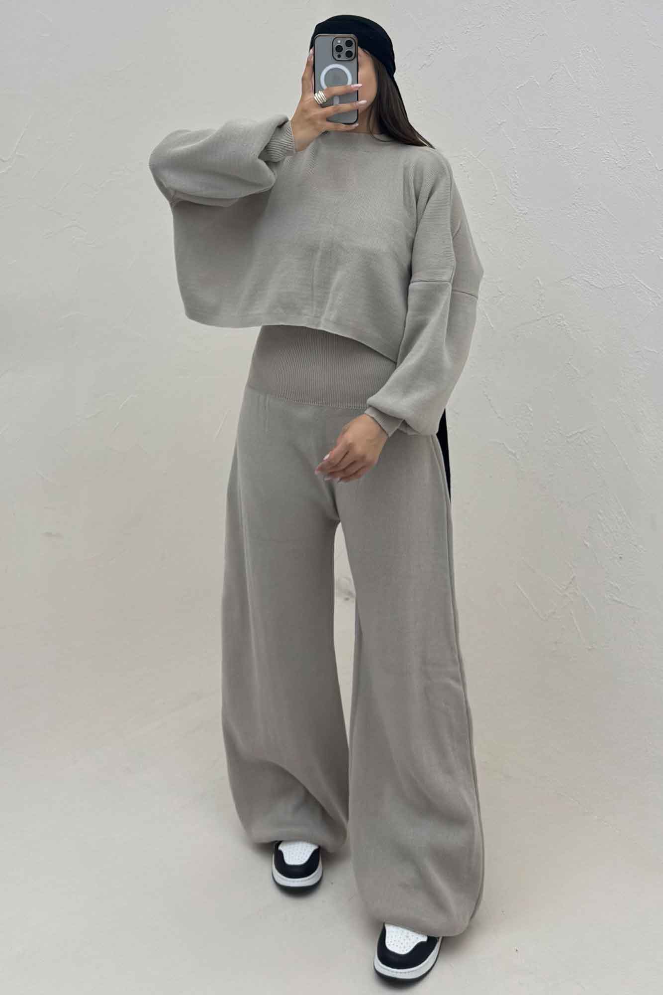 ست اورال و ژاکت بافت