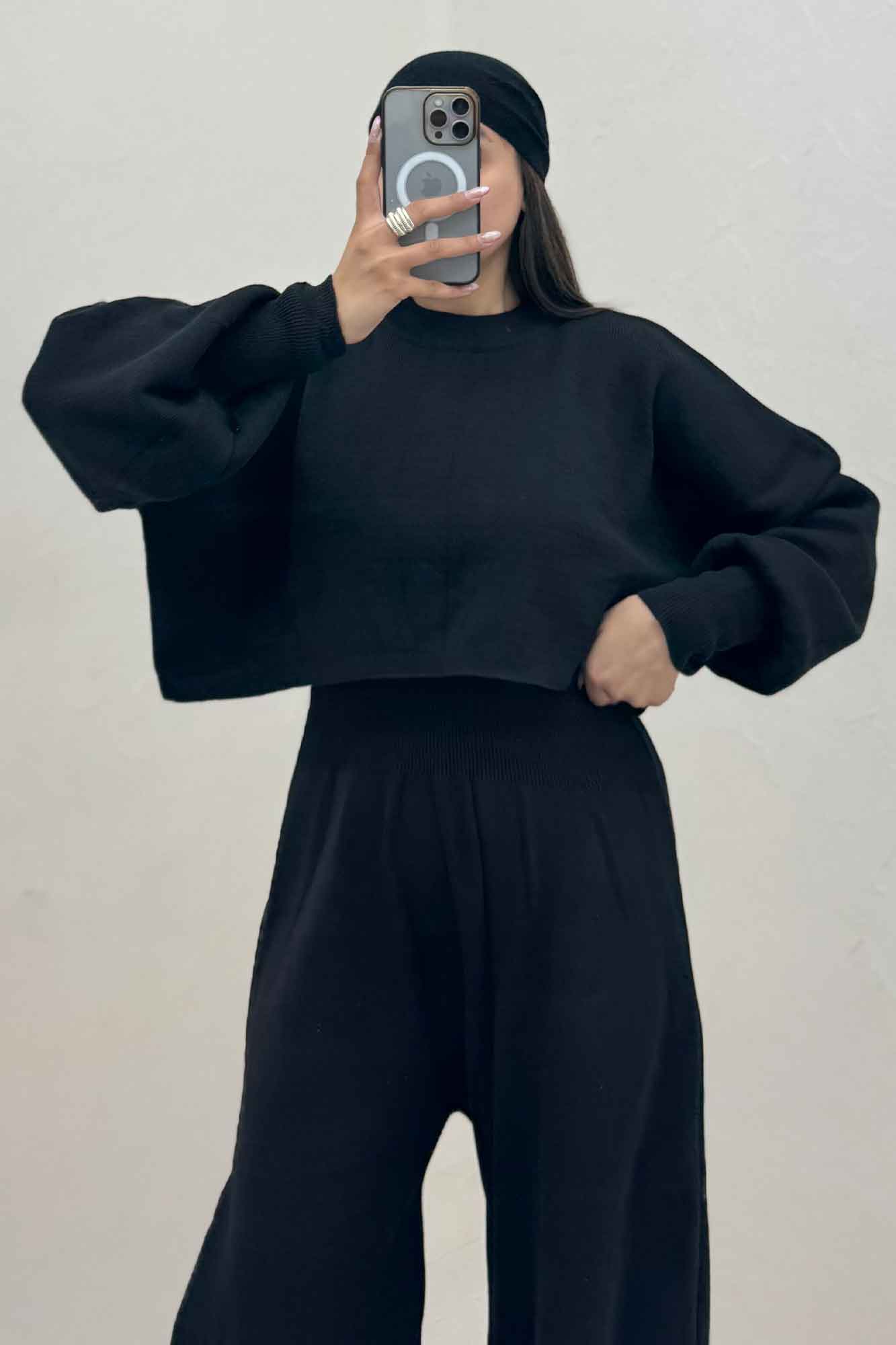 ست اورال و ژاکت بافت