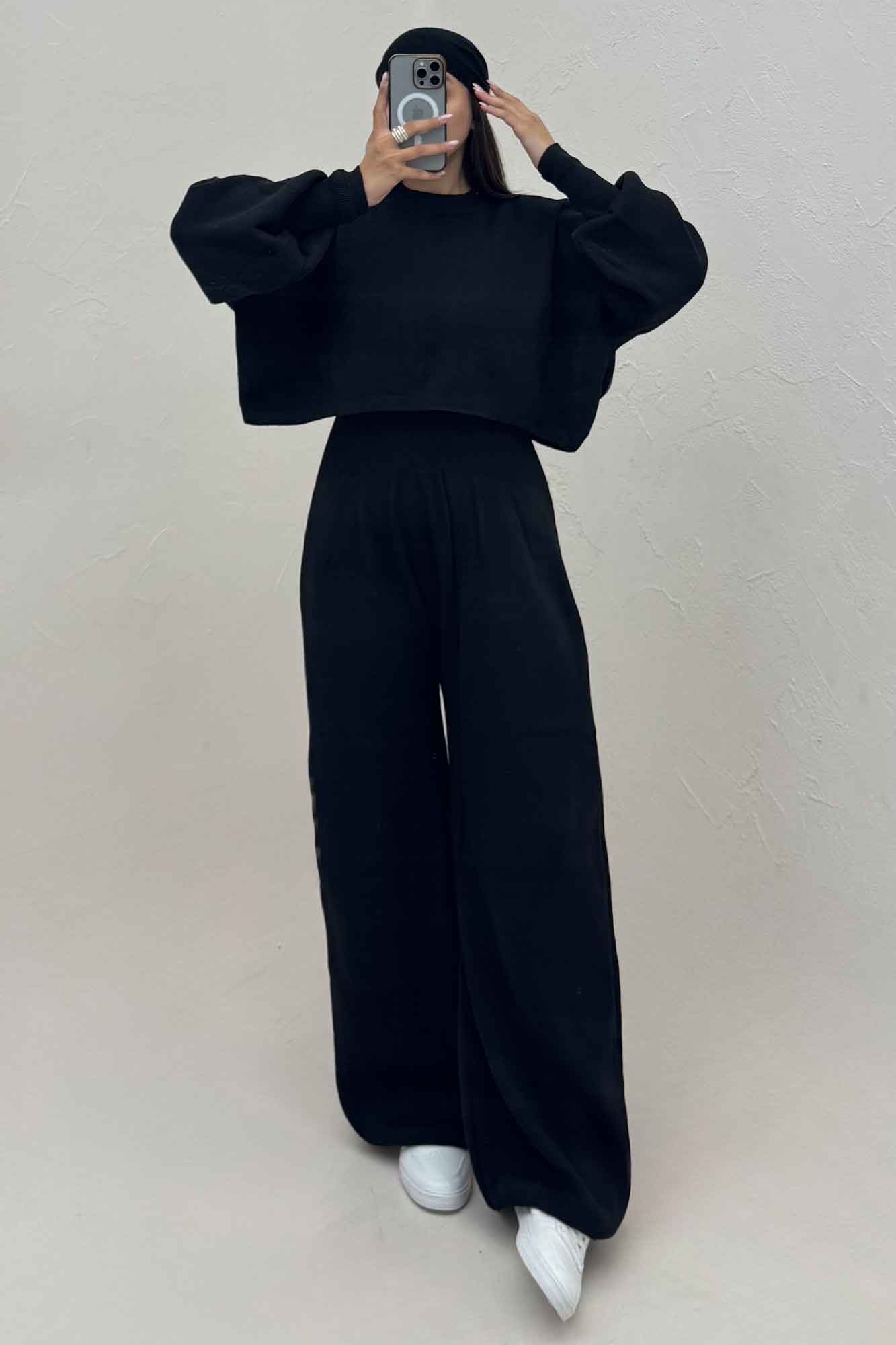 ست اورال و ژاکت بافت