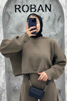 ست اورال و ژاکت بافت