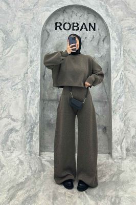 ست اورال و ژاکت بافت