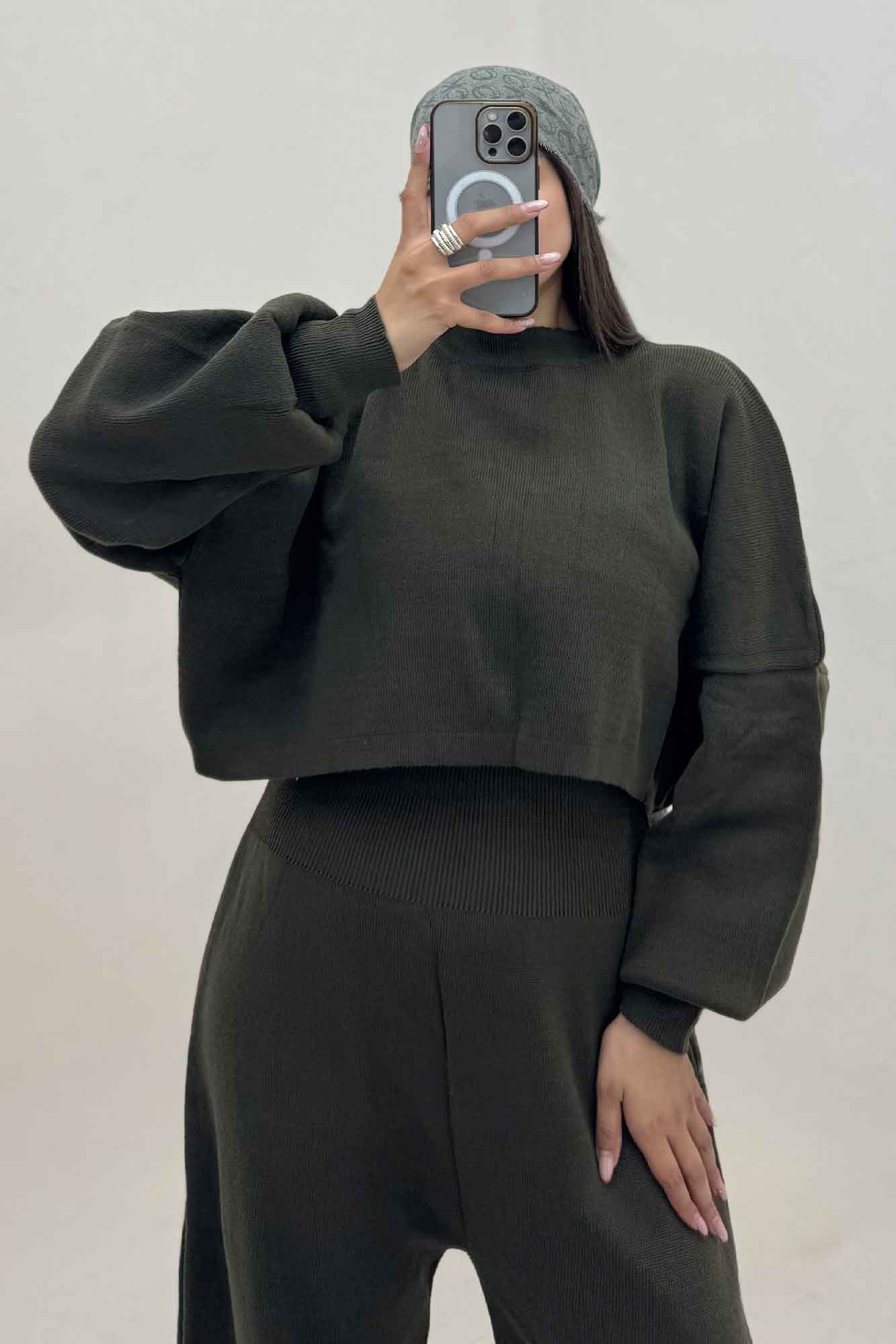 ست اورال و ژاکت بافت