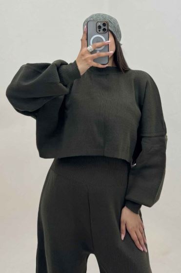 ست اورال و ژاکت بافت