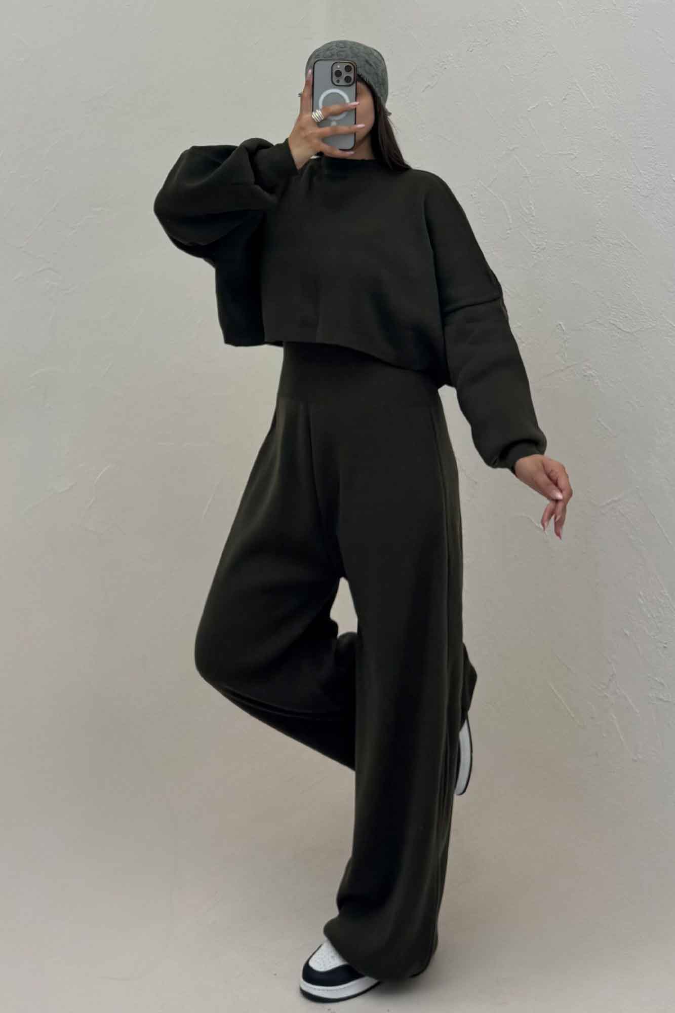 ست اورال و ژاکت بافت