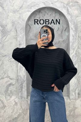 کراپ بافت راه راه آستین دار