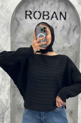 کراپ بافت راه راه آستین دار