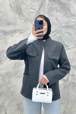 کت چهار جیب فوتر یقه سه سانت