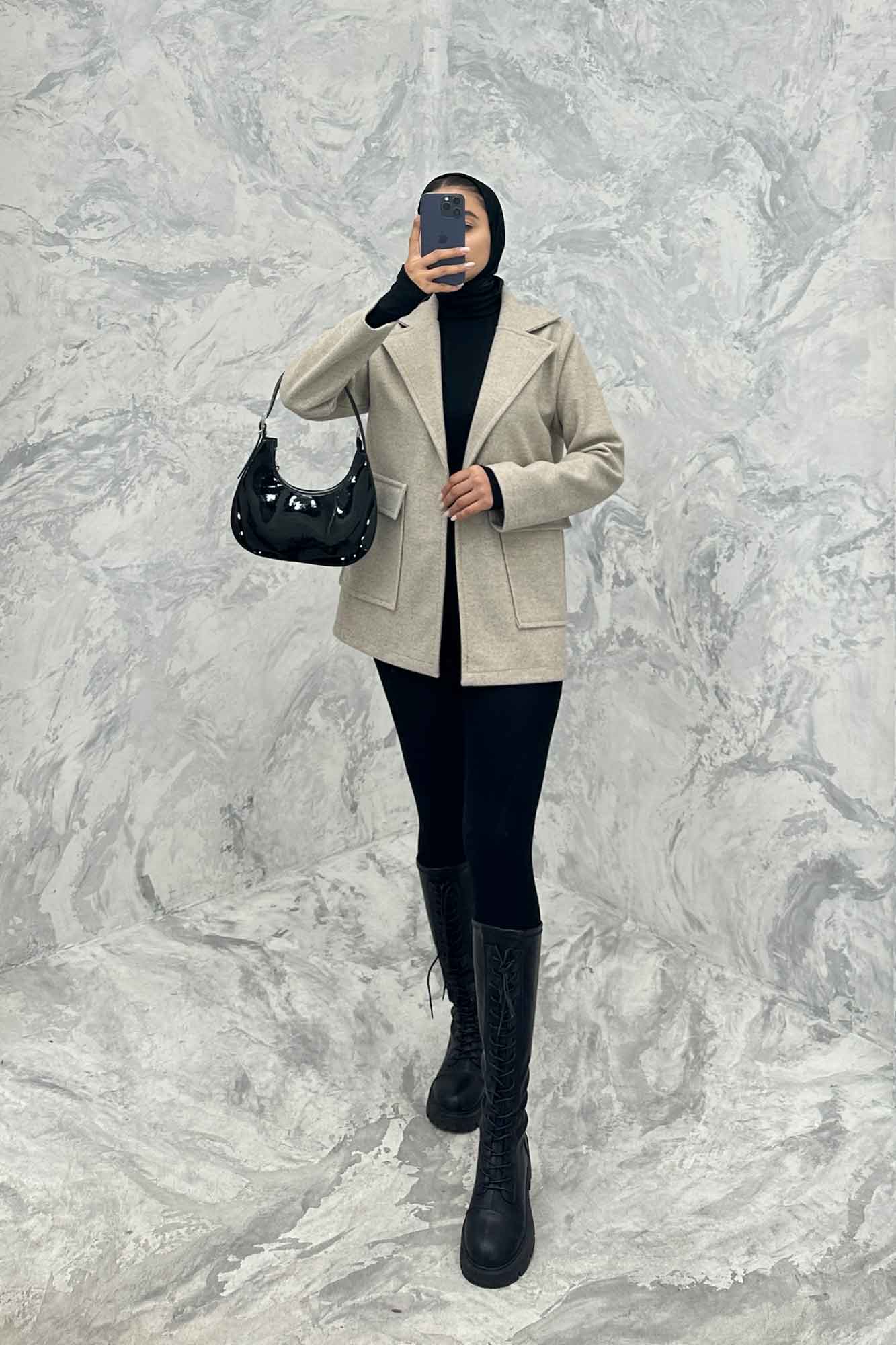 کت فوتر دو جیب پاکتی وانیا