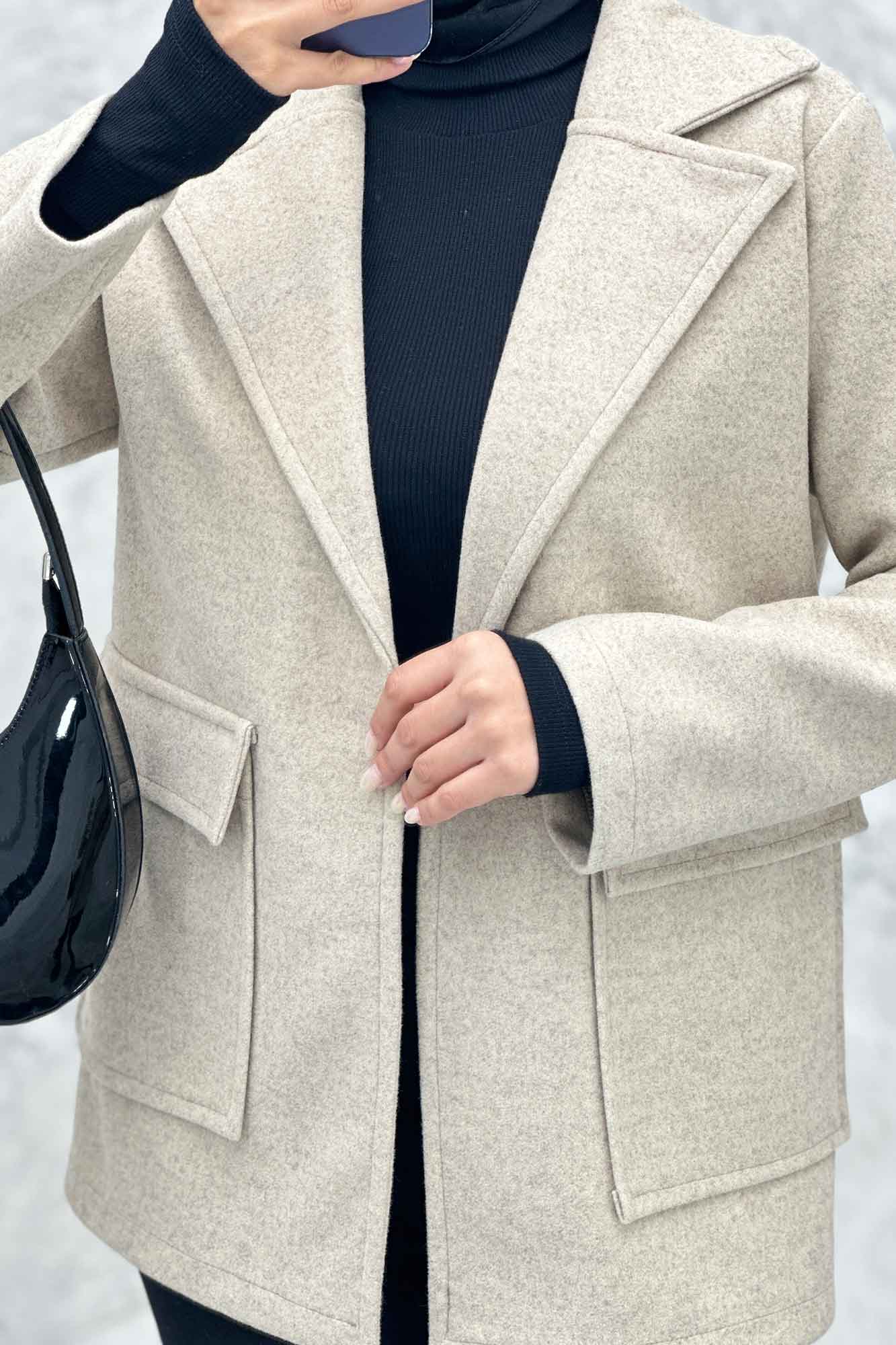 کت فوتر دو جیب پاکتی وانیا