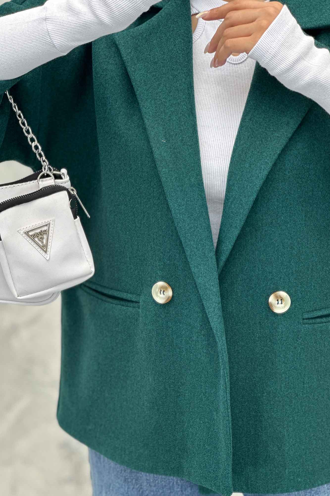 کت آستین سه رب فوتر دو دکمه