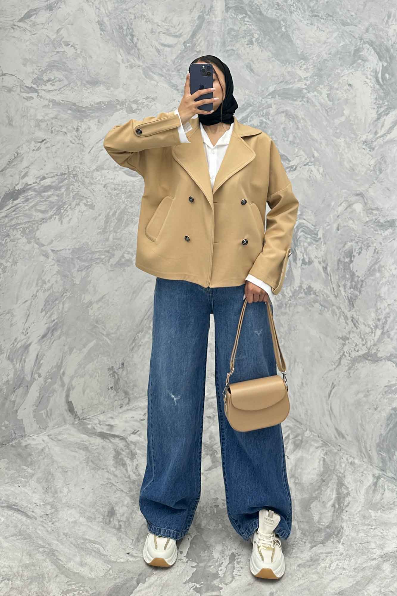 کت مازراتی مغزی دوزی یقه ب ب OXIN