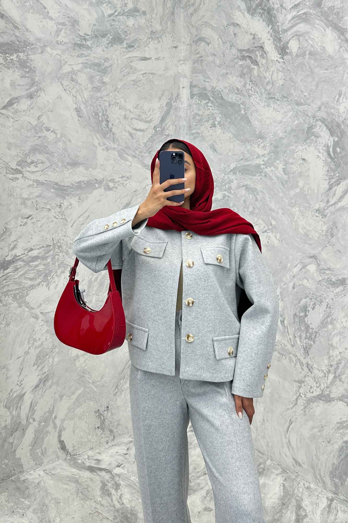 کت کوتاه فوتر طرح جیب آنیل