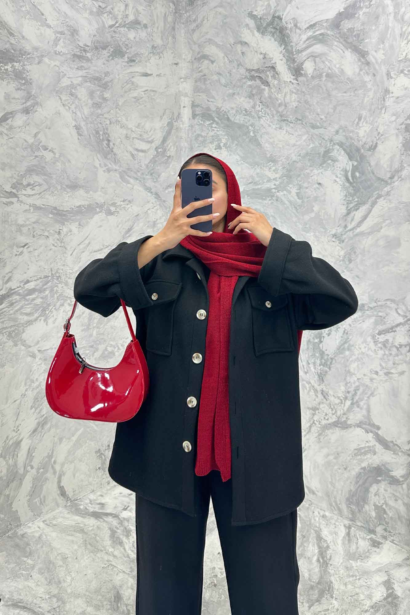 ست پالتو و شلوار روناک دو جیب پاکتی