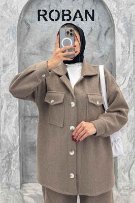 ست پالتو و شلوار روناک دو جیب پاکتی