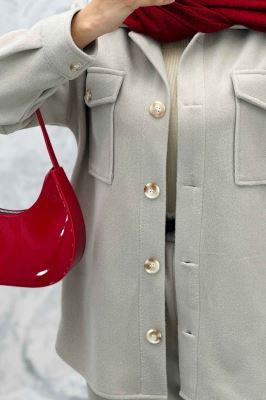 ست پالتو و شلوار روناک دو جیب پاکتی