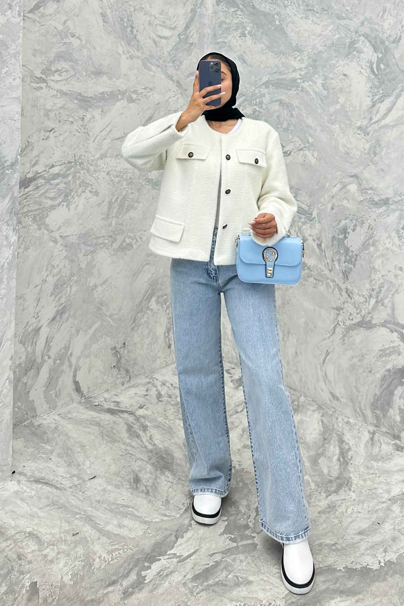 کت جیب نما آستردار لمزور پارمیس