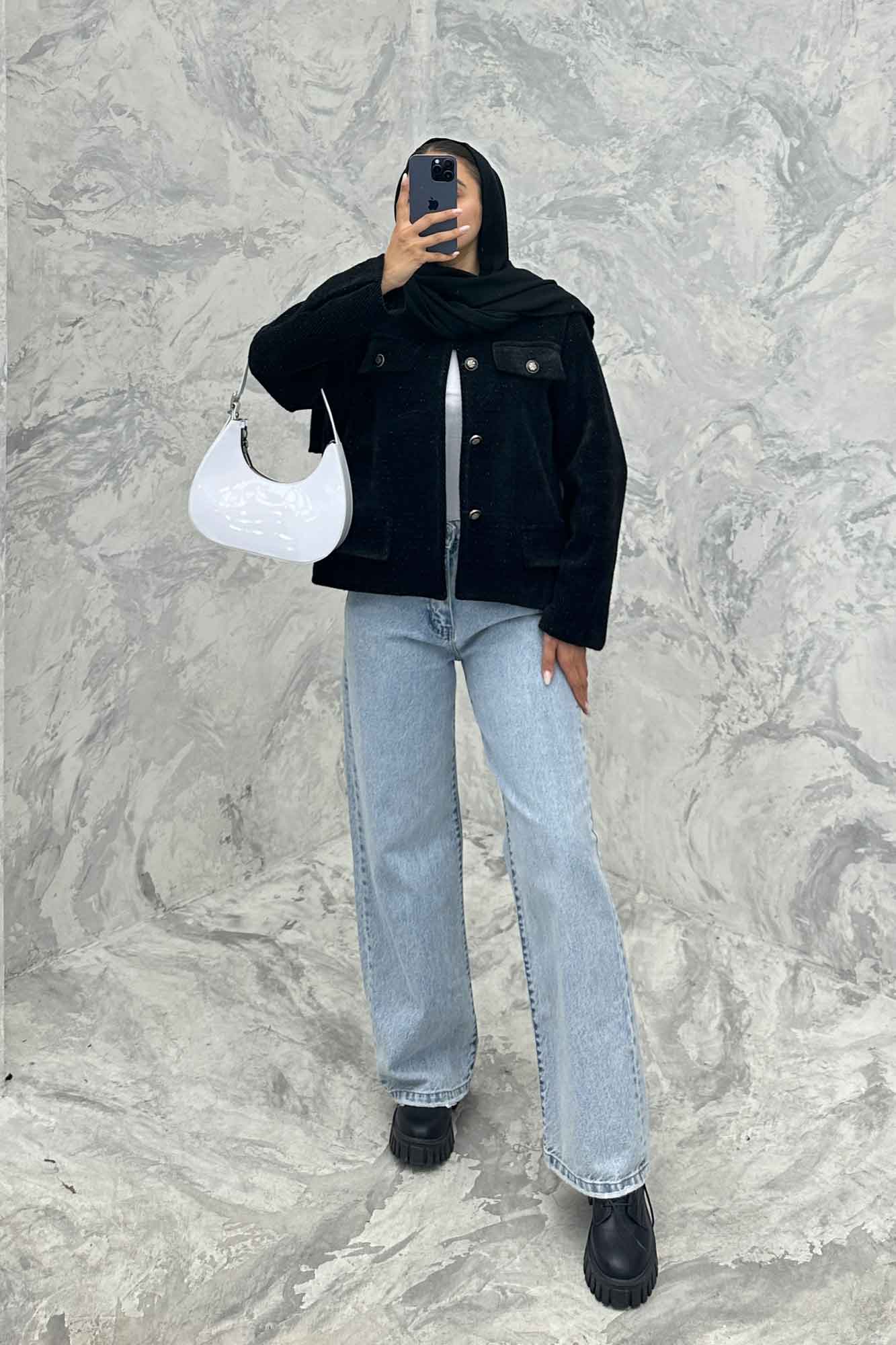 کت جیب نما آستردار لمزور پارمیس