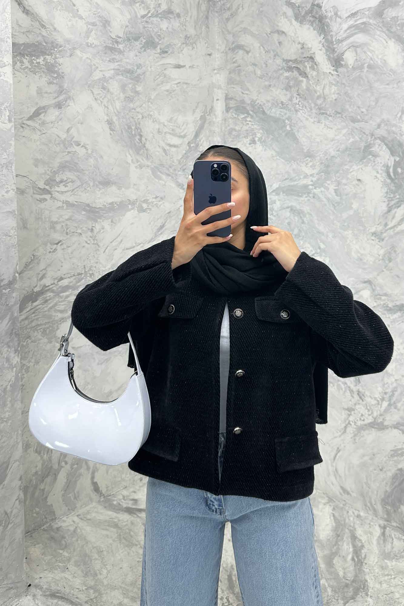 کت جیب نما آستردار لمزور پارمیس