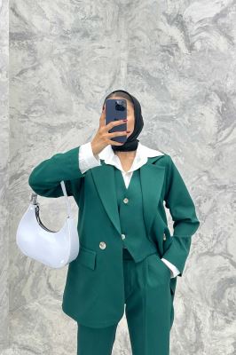 ست کت شلوار جلیقه دار مازراتیR