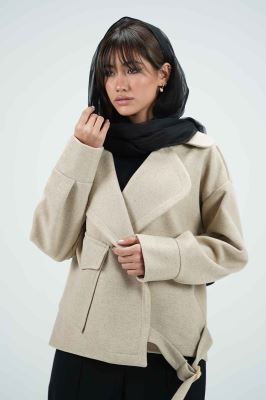 کت یقه ب ب فوتر تک جیب پاکتی