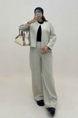 ست کت و شلوار جیب نما فوتر کژین