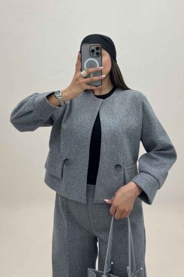 ست کت و شلوار جیب نما فوتر کژین