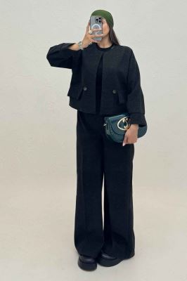 ست کت و شلوار جیب نما فوتر کژین