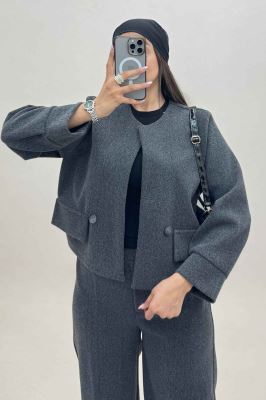 ست کت و شلوار جیب نما فوتر کژین