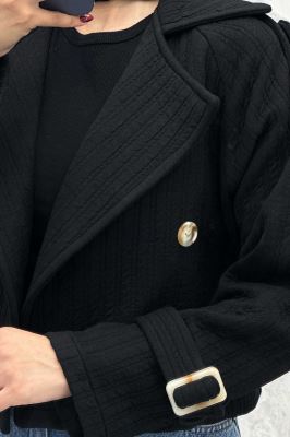 کراپ کت فیتیله طرح راه راه