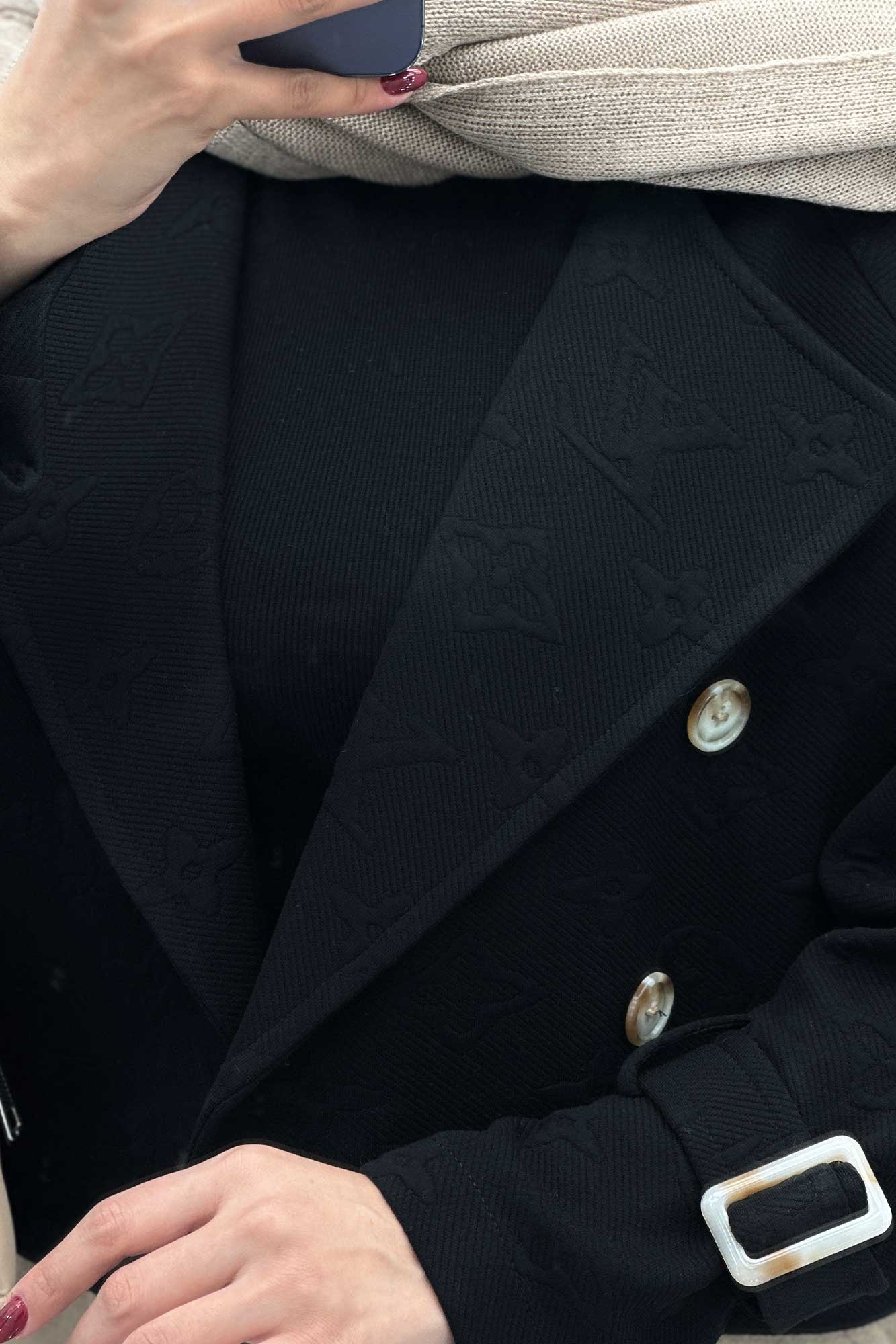 کراپ کت فیتیله طرح LV