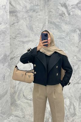 کراپ کت فیتیله طرح DIOR