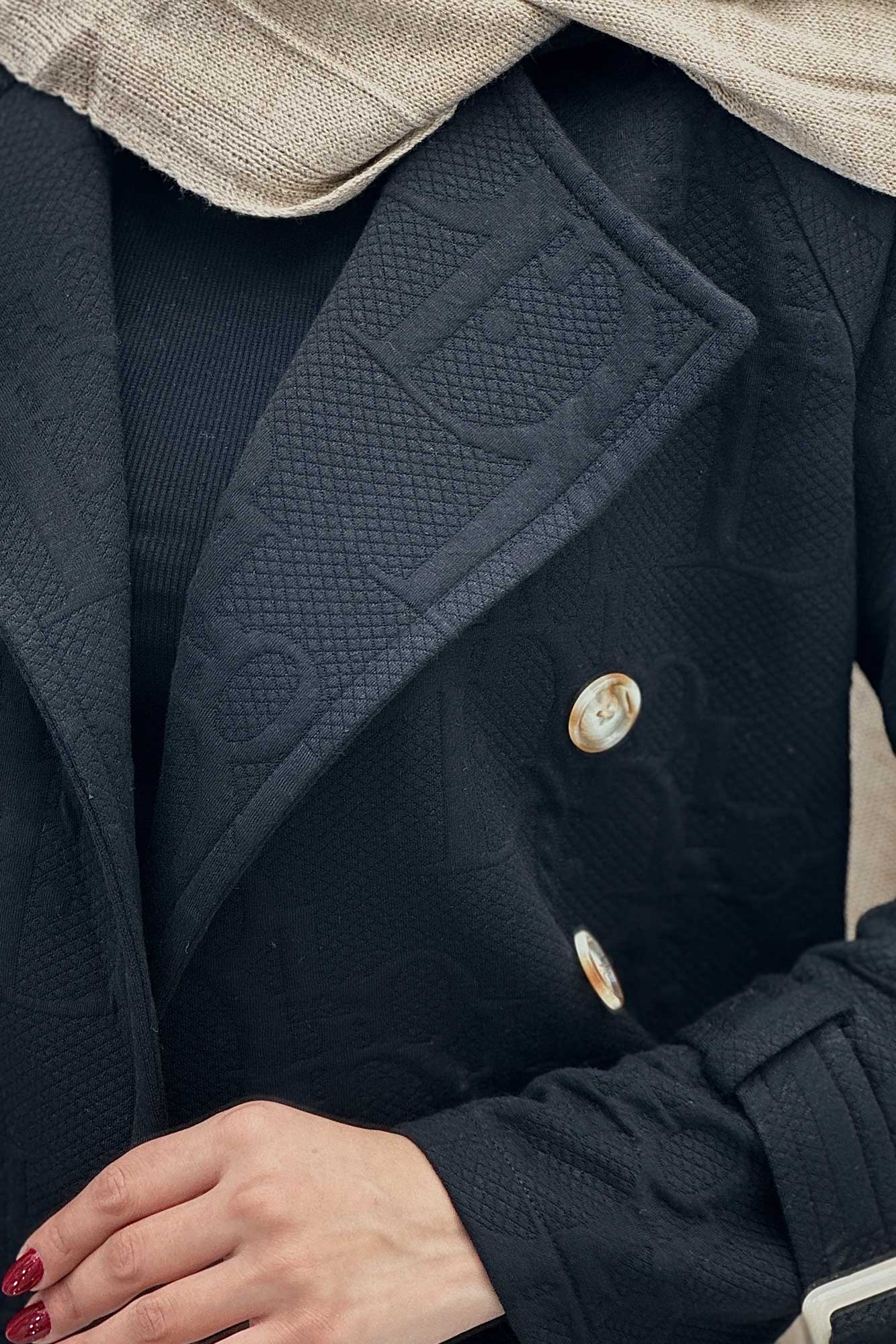 کراپ کت فیتیله طرح DIOR