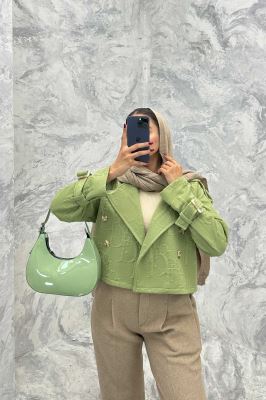 کراپ کت فیتیله طرح DIOR