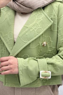 کراپ کت فیتیله طرح DIOR