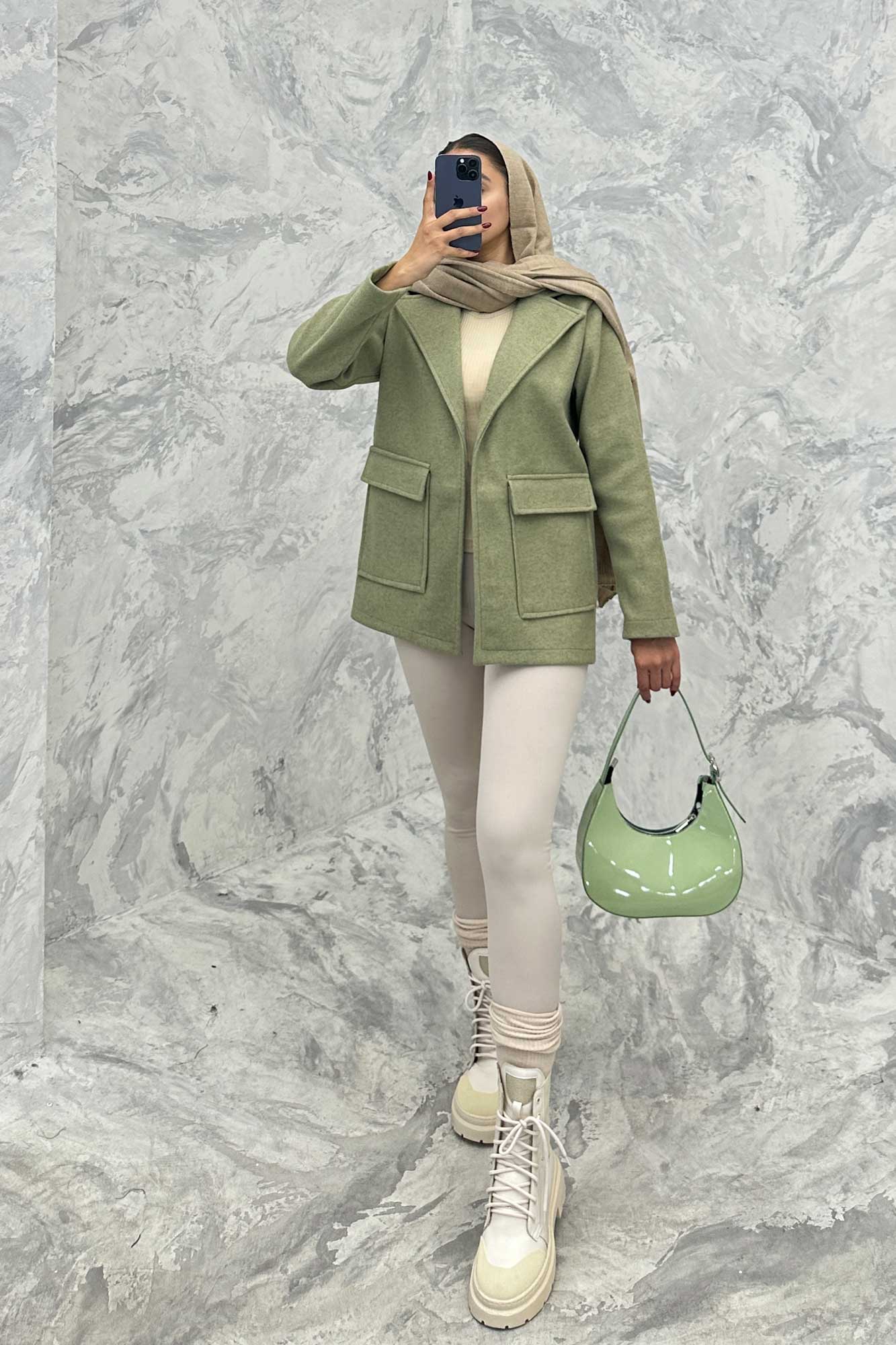 کت فوتر دو جیب پاکتی وانیا