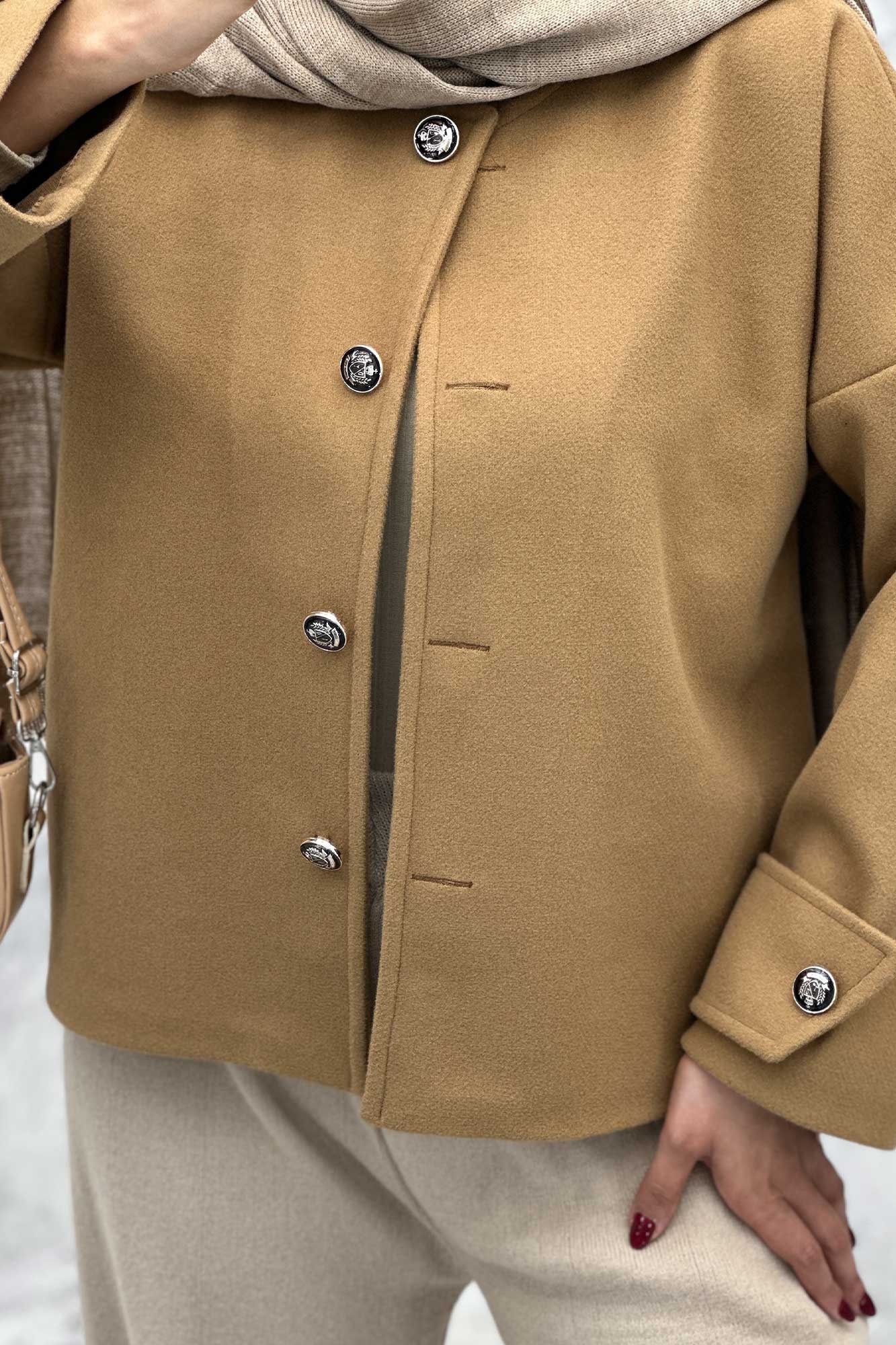 کت یقه گرد فوتر VIVIANNE