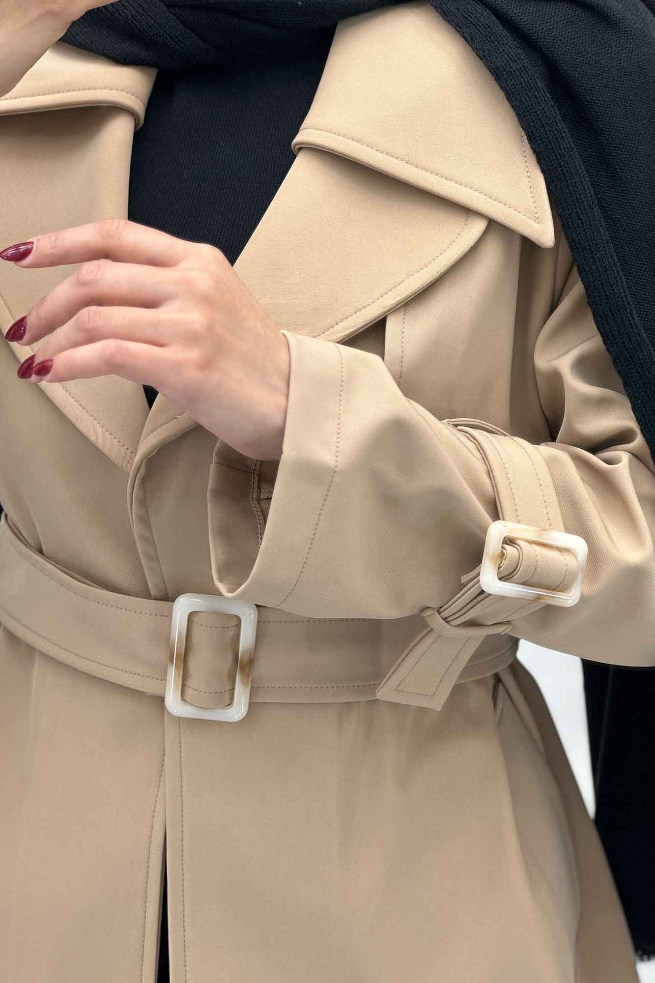 ترنچ کت دو یقه پرادا