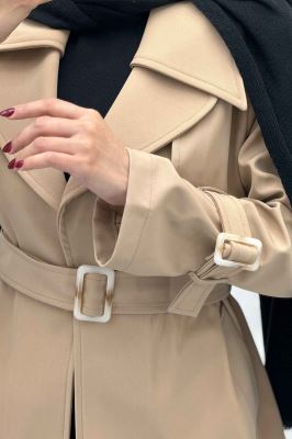 ترنچ کت دو یقه پرادا