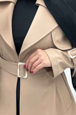 ترنچ کت دو یقه پرادا